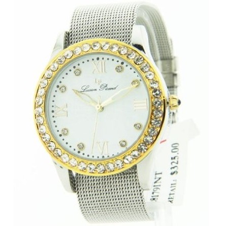 Lucien Piccard Women's 3 Interchangeable Bands Crystal Dial Watch $39.99+$7.95 shipping 