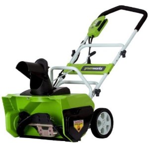 Greenworks 26032 20-Inch 12 Amp Electric Snow Thrower $146.99+free shipping