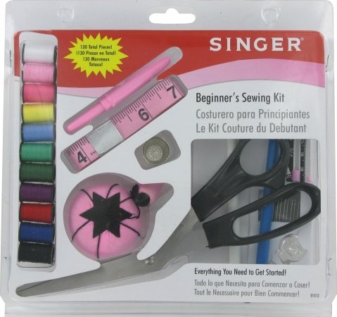 Singer 1512 Beginners Sewing Kit, 130 pieces $5.49
