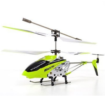 Syma S107G 3 Channel RC Radio Remote Control Helicopter with Gyro - Green $16.99