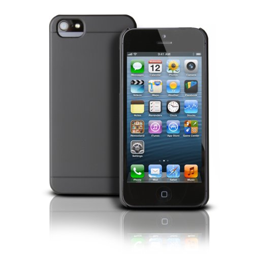 Photive 黑色超薄iPhone 5机身保护壳 现打折67%仅售$9.95免运费