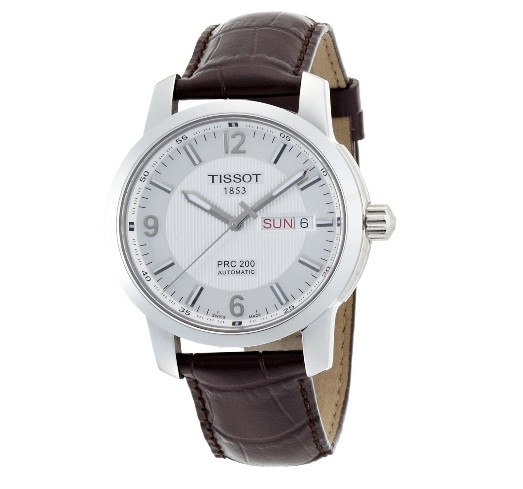 Tissot Men's T0144301603700 PRC 200 Silver Day Watch $396.09(33%off)