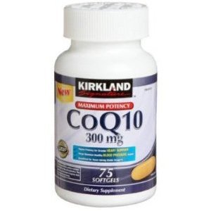 柯克兰Kirkland高浓度辅酶Q10 300毫克软胶囊 CoQ10 Coenzyme 75粒 仅售$21.59