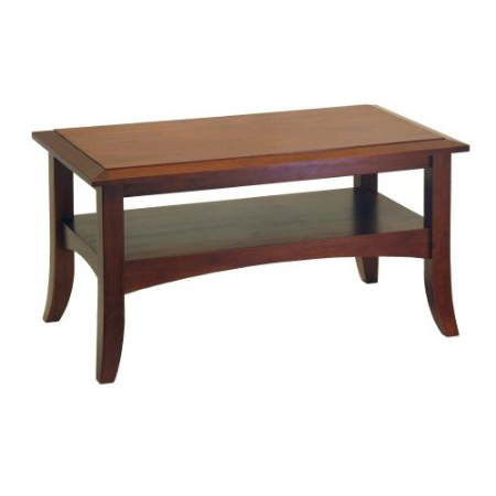 Winsome Wood Craftsman Coffee Table, Antique Walnut   $77.90