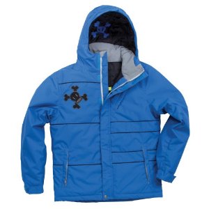 大嘴猴Paul Frank小男孩藍色風衣 Boy's Division Insulated Jacket $43.98（60%off）