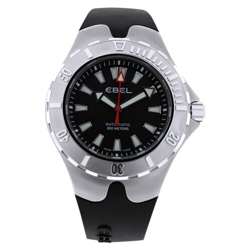 Ebel Men's 1215633 Sportwave Aquatica Black Dial Watch  $1,136.40
