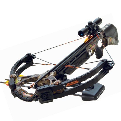 Barnett Buck Commander CRT Crossbow Package (Quiver, 4 - 22-Inch Arrows and Illuminated 3x32mm Scope)  $610.33 