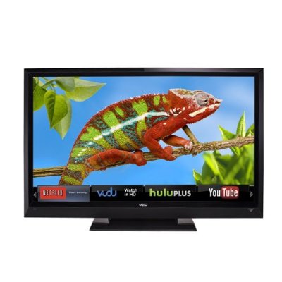 VIZIO E552VLE 55-Inch 120Hz Class LCD HDTV with VIZIO Internet Apps (Black)  $848.00