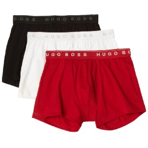 HUGO BOSS Men's Cotton Boxer Brief 3 Pack $24.00