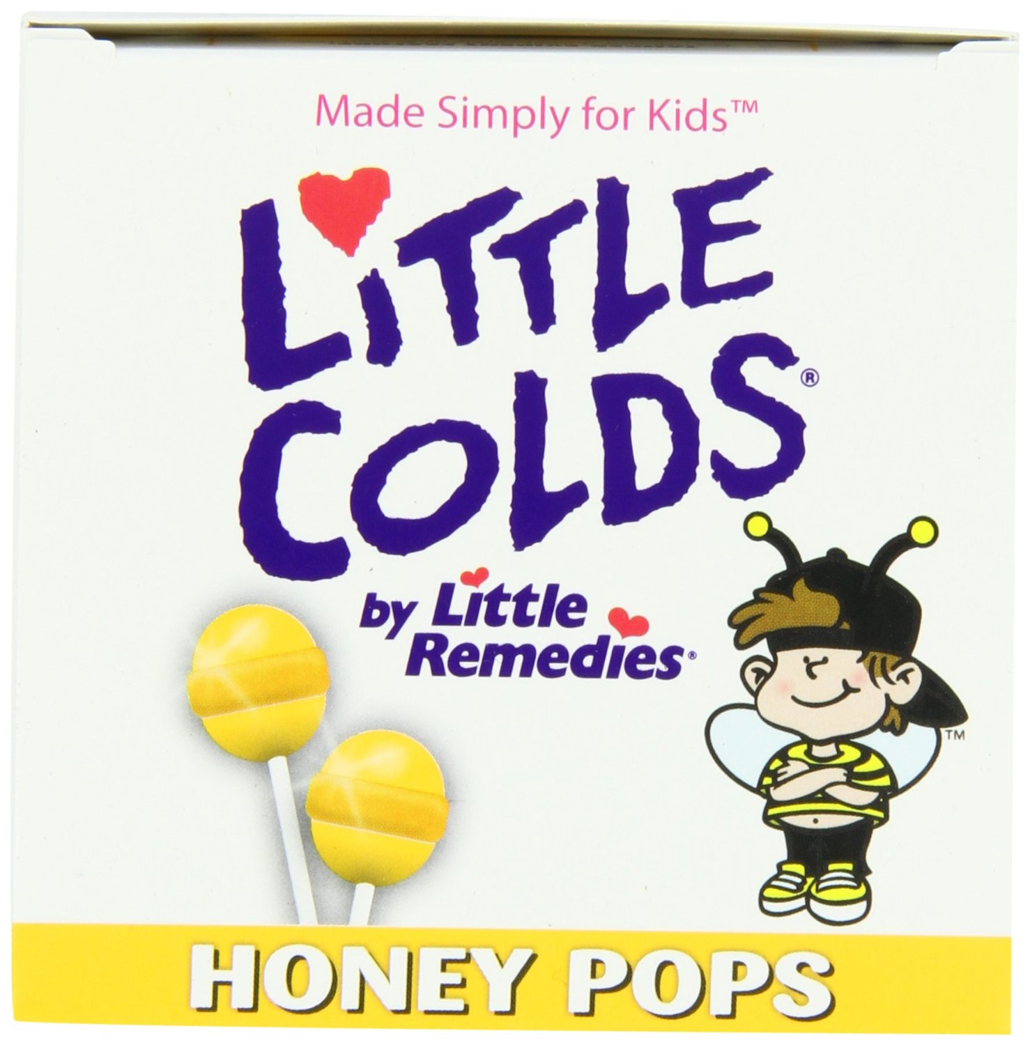 Little Colds Honey Pops Lollipop, Natural Honey, 10 Count   $3.55
