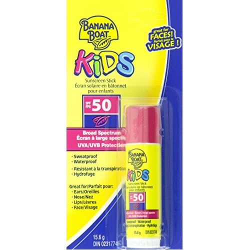 Banana Boat Sunscreen Kids Broad Spectrum Sun Care Sunscreen Stick - SPF 50 (Pack of 4) , only $12.99,free shipping after using SS