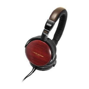 Audio Technica ATHESW9A Portable Wooden Headphones, only $154.95  free shipping