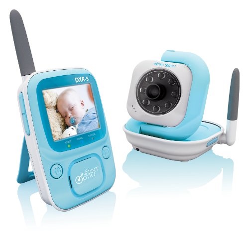 好價！Infant Optics DXR-5 2.4 GHz 可愛嬰兒夜間監視器組合，原價$169.99，現僅售$82.99，免運費