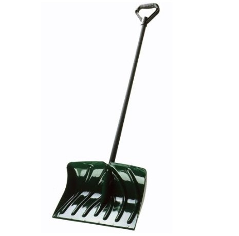 Suncast SC1350 18-Inch Snow Shovel/Pusher Combo with Wear Strip, Green $13.64
