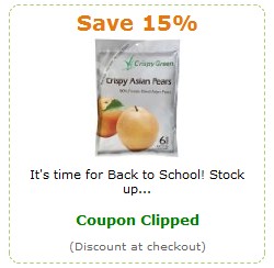 Amazon: Stock up on Crispy Green freeze dried fruit and save an extra 15%!
