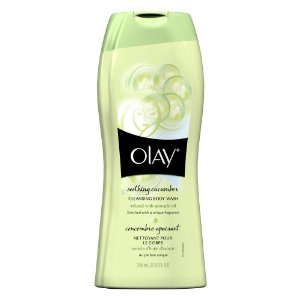 Olay Soothing Cucumber Cleansing Body Wash, 23.6 Fluid Ounce (Pack of 2) $6.01+free shipping