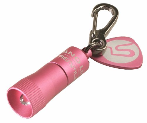 超人气超亮又迷你！Streamlight 73003 纳米粉色迷你钥匙扣电筒现特价$6.35(47%)