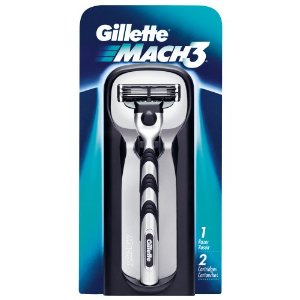 Gillette吉列Mach3 Classic 剃鬚刀 現打折后僅售$5.62免運費