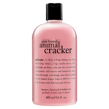 Philosophy Pink Frosted Animal Cracker (Shampoo, Shower Gel and Bubble Bath)16 fl.oz. $12.80