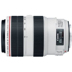 史低价 + 送2%奖金！Canon佳能EF 70-300mm f/4-5.6L IS USM 单反远摄变焦镜头 现仅售$1,239,免运费
