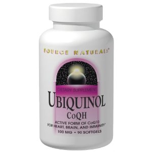Source Naturals Ubiquinol CoQh 加強吸收輔酶軟膠囊100mg90粒 現打折60%僅售$34.23免運費