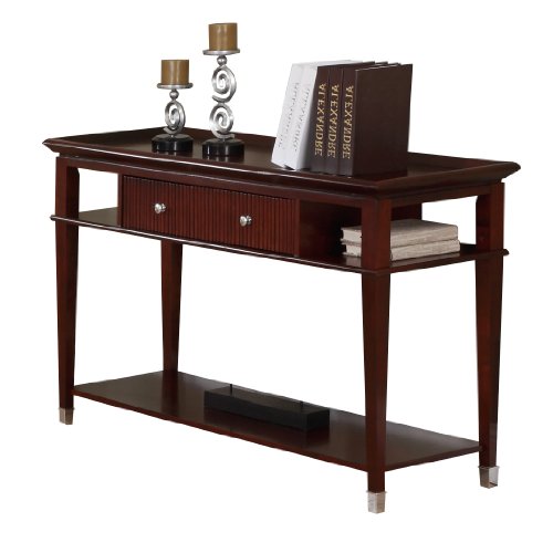 Poundex Timberwood Series Console Table in Espresso Color $82.02+free shipping