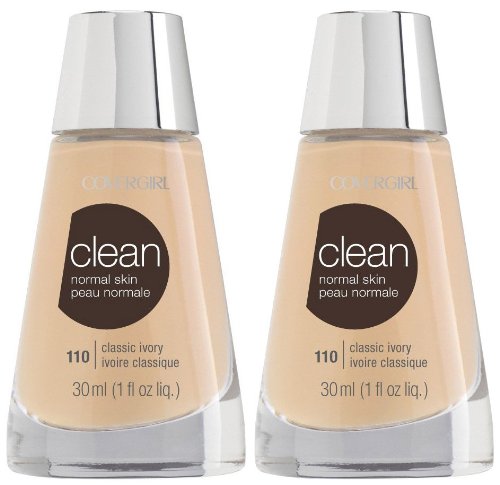 CoverGirl Clean Foundation, Normal Skin, Classic Ivory 110, 1 oz.$1.05(85%)