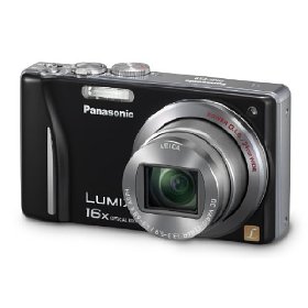 Panasonic Lumix DMC-ZS8 14.1 MP Digital Camera with 16x Wide Angle Optical Image Stabilized Zoom and 3.0-Inch LCD (Black)  $205.95 