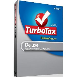 TurboTax Deluxe Federal + E-file 联邦税保税软件2011豪华版   $14.31