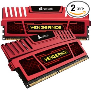 Corsair Vengeance Performance Red 16GB (2x8GB) $65.99