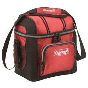 Coleman 9-Can Soft Cooler With Hard Liner, Red  $10.50