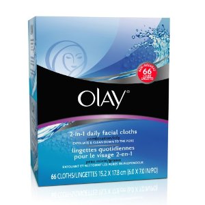 Olay 2-in-1 Combination/Oily Daily Facial Cloths $3.65