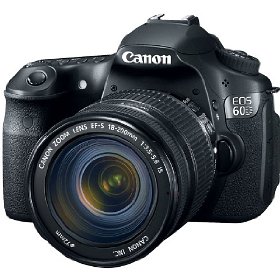 Canon EOS 60D 18 MP CMOS Digital SLR Camera With 18-135mm Lens $899