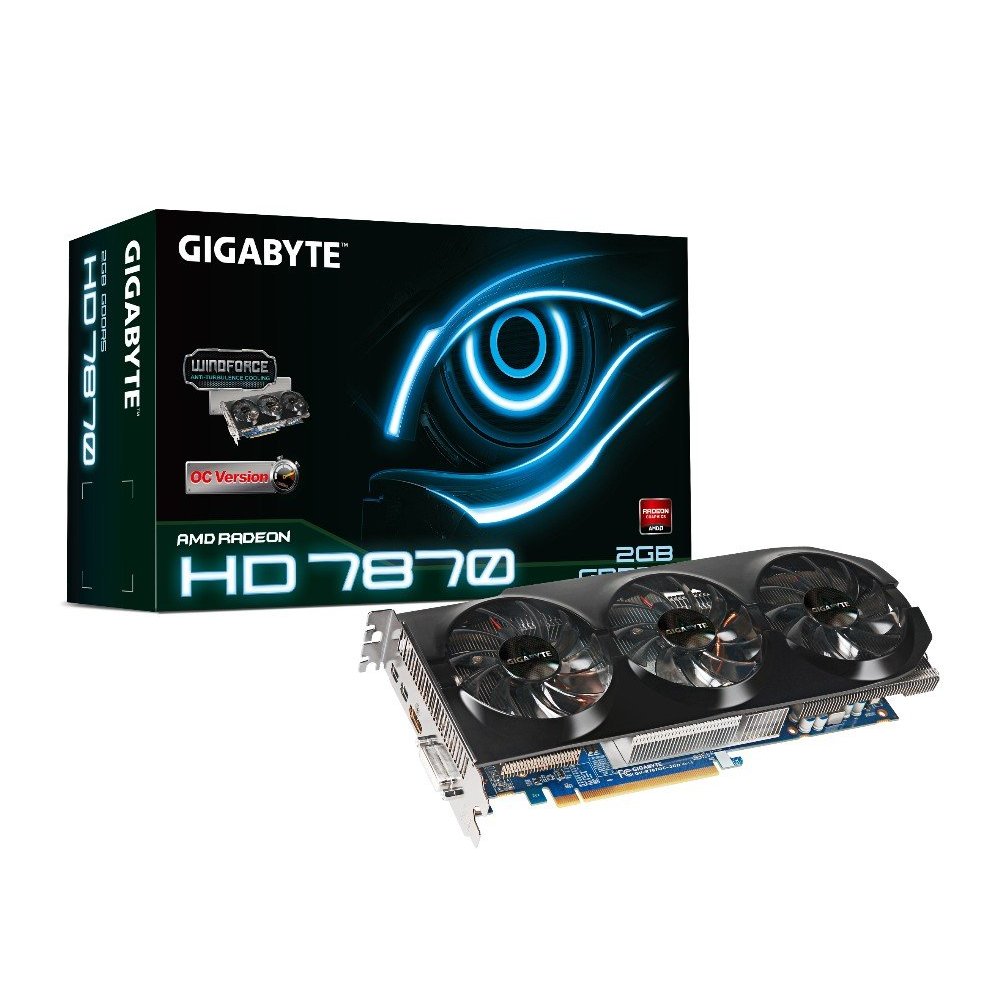 Gigabyte AMD Radeon HD 7870 2 GB GDDR5 $239.99