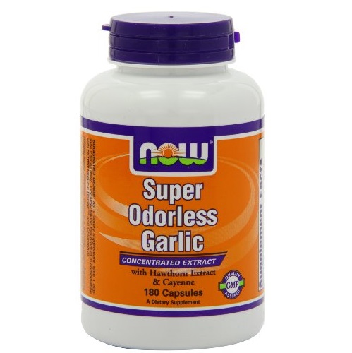 Now Foods Super Odorless Garlic 50mg Capsules, 180-Count, only $13.70, free shipping