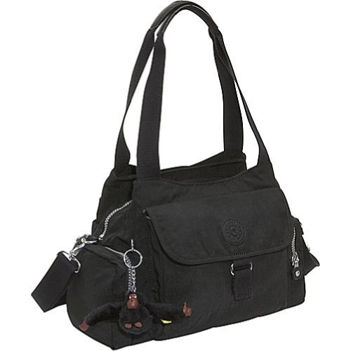 Kipling U.S.A. Fairfax中號手袋-肩挎斜挎包（黑色）$75.99+免運費