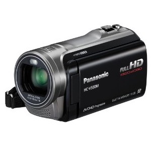 又降！Panasonic松下HC-V500M 全高清数码摄像机 现打折48%仅售$259.00免运费