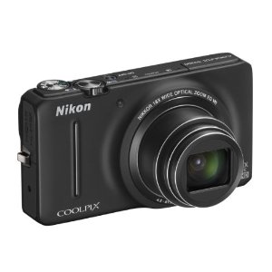 Nikon COOLPIX S9200 16 MP CMOS Digital Camera with 18x Zoom NIKKOR ED Glass Lens and Full HD 1080p Video (Black) $123.45+free shipping