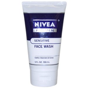 Nivea for Men Sensitive Face Wash, 5-Ounce Tubes (Pack of 4) $17.49