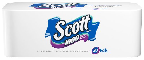 Scott卫生厕纸20卷 点击coupon后 $9.49免运费