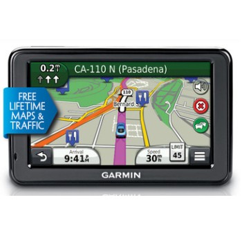 与闪购同价！Garmin nüvi 2455LMT 4.3英寸GPS+终生免费地图更新&交通情况，原价$179.99，现仅售 $99.99，免运费