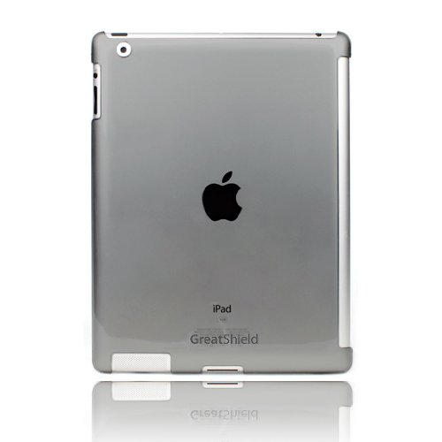 GreatShield Smart Cover Buddy Snap On Slim-Fit Case for New iPad 2012 Version / Apple iPad 2 - Transparent Smoke $6.99 + Free Shipping 