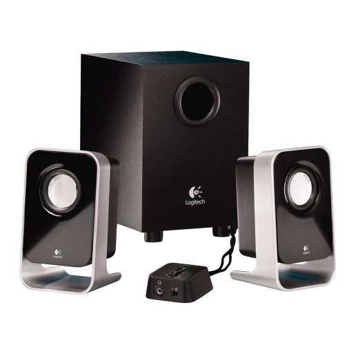 Logitech LS21 2.1 Stereo Speaker System $19.99