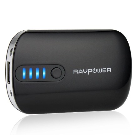 RAVPower Dynamo-On-the-Go RP-PB01 Power Bank / External Battery Charger with Flashlight $19.99+free shipping
