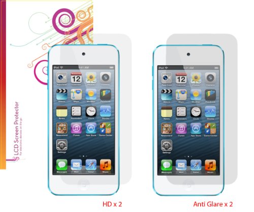 2012最新款第五代苹果iPod Touch5 rooCASE屏幕保护膜特价仅售$5.98 (80%折扣)