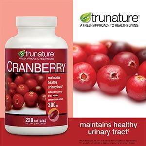TruNature Cranberry 300 mg with Shanstar Concentrated Extract - 220 Softgels $7.57