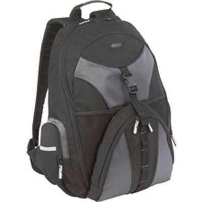 Targus Sport Backpack Case Designed for 15.4 Inch Notebooks TSB007US, Black with Platinum Accents (TSB007US), only $15.28