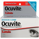 Bausch & Lomb Ocuvite Vitamin & Mineral Supplement Tablets for Eyes, 120-Count Bottles (Pack of 2) $18.04