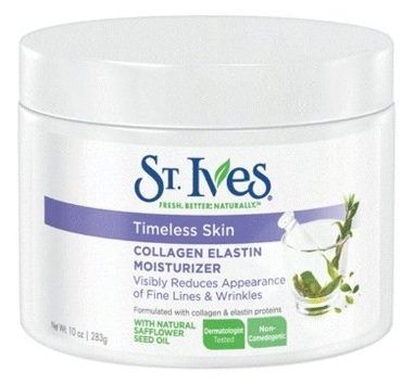 St. Ives 全天然弹性胶原蛋白脸部保湿润肤霜（30盎司装）  $34.95，免运费