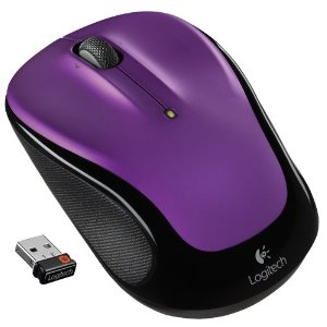Logitech 910-003120 M325 Wireless Mouse for Web Scrolling - Vivid Violet $9.99